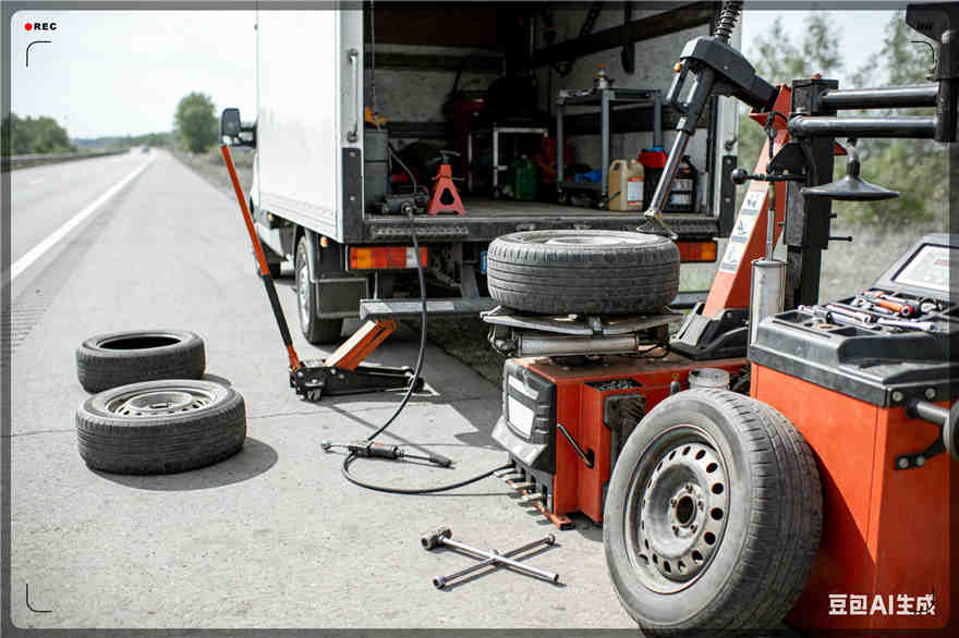 诏安扎胎道路救援-流动补胎