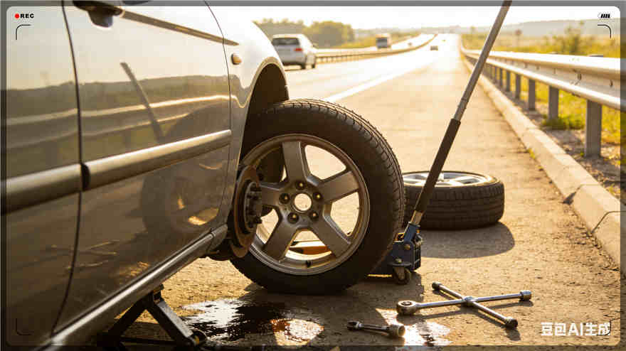 诏安高速公路扎胎-汽车流动补胎